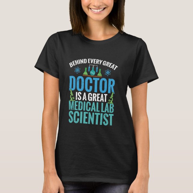 T-shirt Technicien de laboratoire scientifique Médicale (Devant)