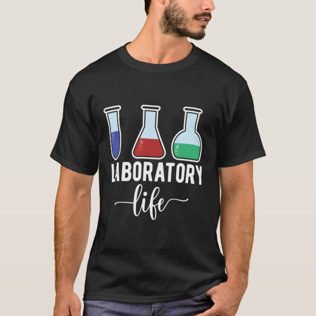 T-shirt Technicien de laboratoire Technologie de laboratoi (Devant)