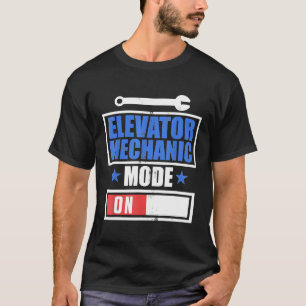 T-shirt Technicien de l'étude de maintenance mécanique d'a