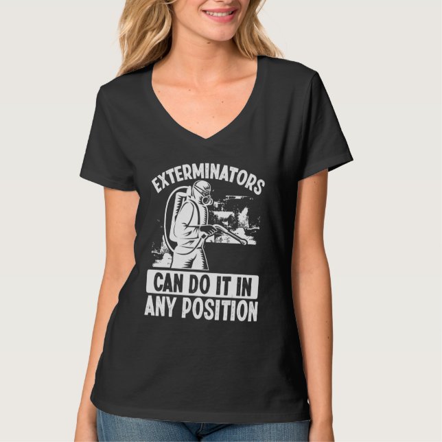 T-shirt Technicien de lutte antiparasitaire Punaises de li (Devant)