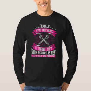 T-shirt Technicien De Maintenance Technicien Hvac Mécanici