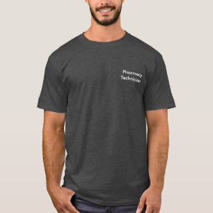 T-shirt Technicien de pharmacie violet