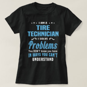 T-shirt Technicien de pneus
