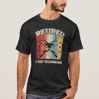T-shirt Technicien de rayon X retraité