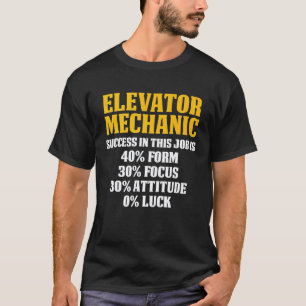 T-shirt Technicien de réussite de maintenance de mécanicie
