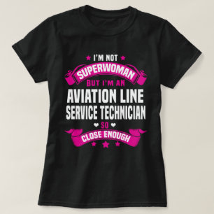 T-shirt Technicien de service de ligne aérienne