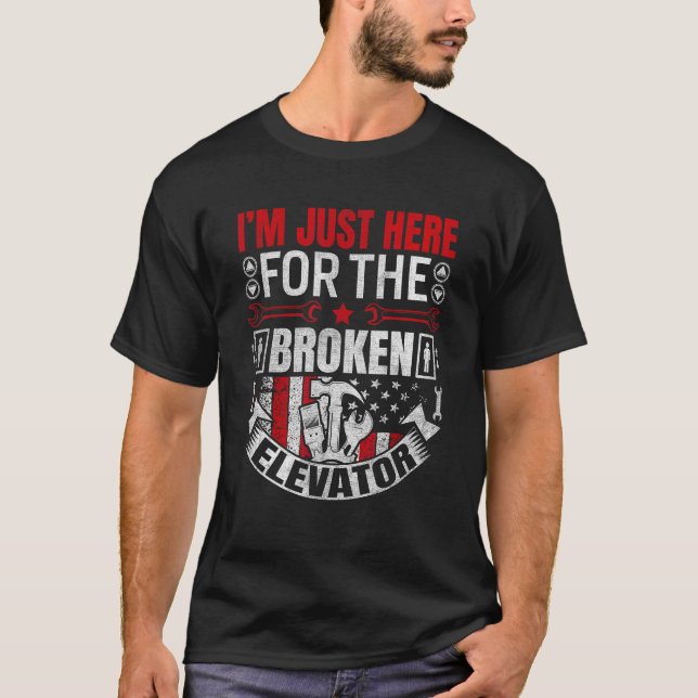T-shirt Technicien de taux de maintenance mécanique d'asce (Devant)