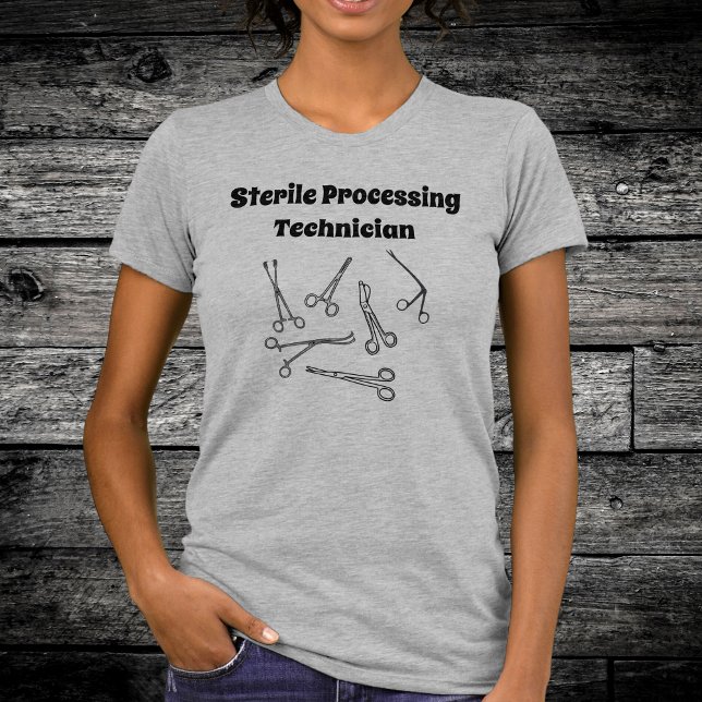 T-shirt Technicien de traitement stérile (Créateur téléchargé)