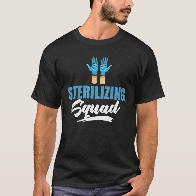T-shirt Technicien de traitement stérile Instruments Tech  (Devant)