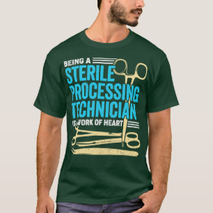 T-shirt Technicien de traitement stérile Job Tech Cadeau