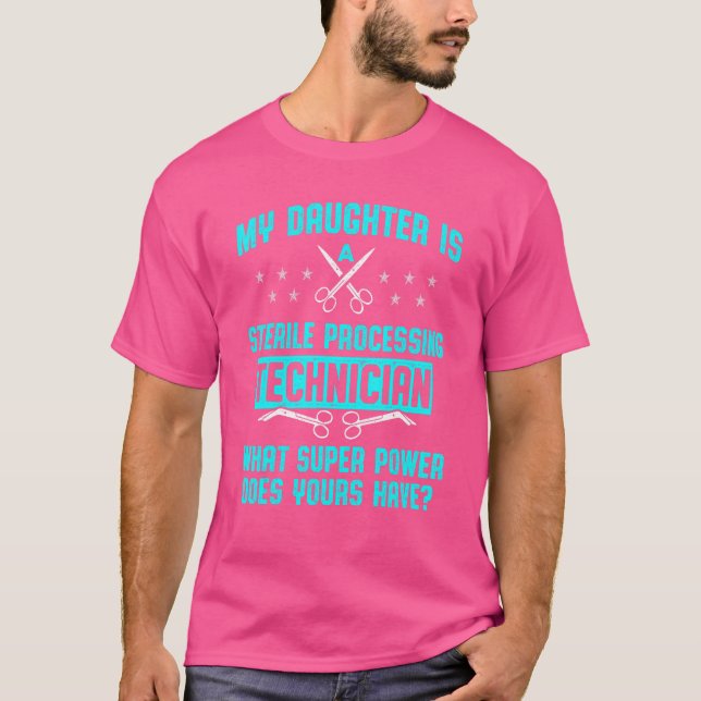 T-shirt Technicien de traitement stérile Tech 1 (Devant)