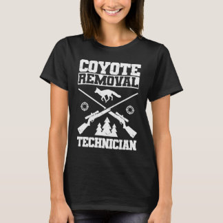 T-shirt Technicien d'enlèvement de coyote Chasse de coyote