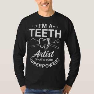 T-shirt Technicien dentaire disant Technologue dentaire