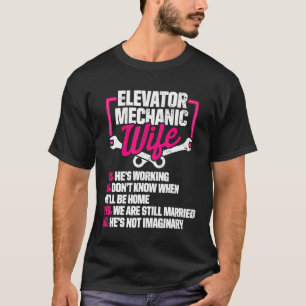 T-shirt Technicien d'entretien d'ascenseur