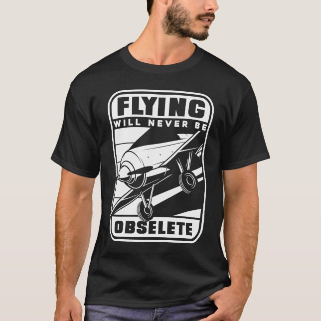 T-shirt Technicien d'Humour mécanicien d'aéronef (Devant)