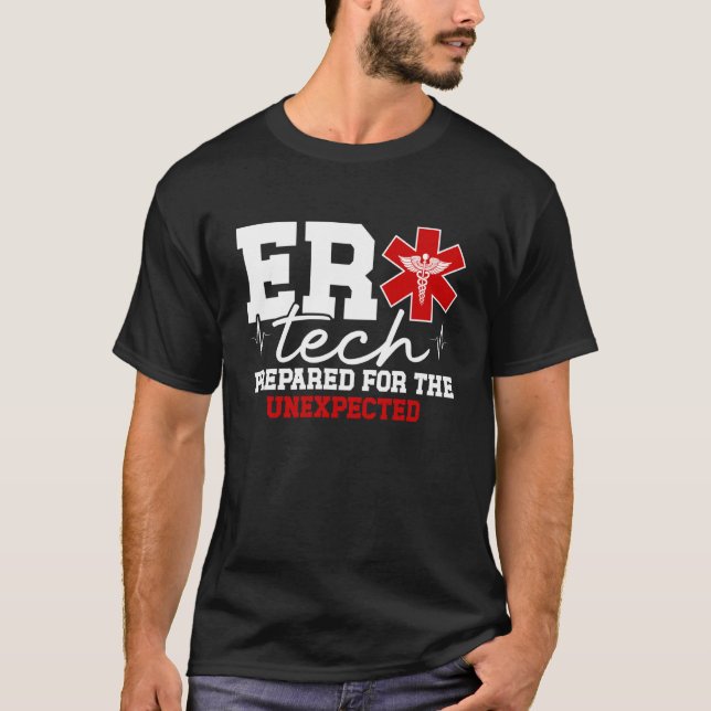 T-shirt Technicien d'urgence Appreciation Technicien d'urg (Devant)