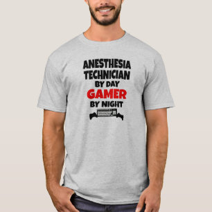 T-shirt Technicien en anesthésie Gamer