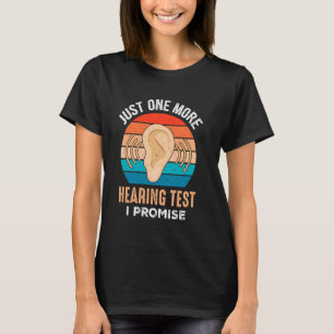 T-shirt Technicien en audiologie AuD pour les audiologiste