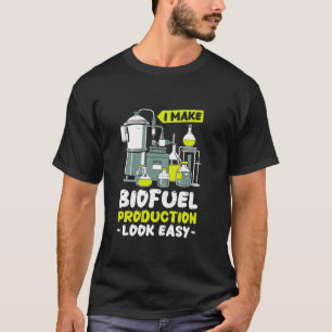T-shirt Technicien en biocombustibles biodiesel pour les é