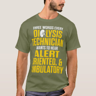 T-shirt Technicien en dialyse à orientation néphrologie