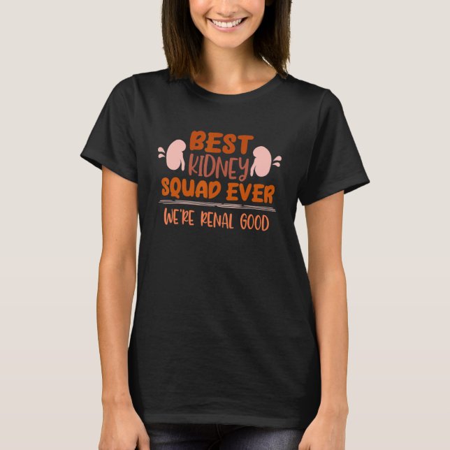 T-shirt Technicien en dialyse Meilleure néphrologie du cor (Devant)