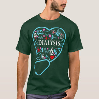 T-shirt Technicien en dialyse Nephrologie Tech