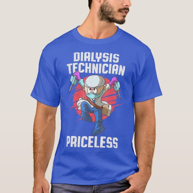 T-shirt Technicien en dialyse Prix Néphrologie (Devant)