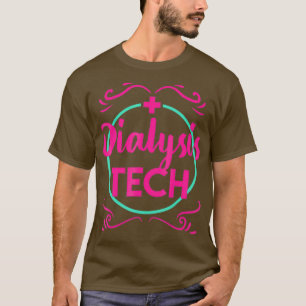 T-shirt Technicien en dialyse Technique Hémodialyse Gradu