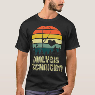 T-shirt Technicien en dialyse Technologie néphrologique du