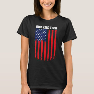 T-shirt Technicien en dialyse US America Nephrology Tech