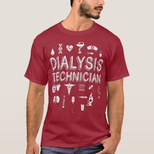 T-shirt Technicien en dialyse Vie Travail Néphrologie Tech