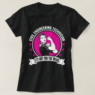 T-shirt Technicien en génie civil