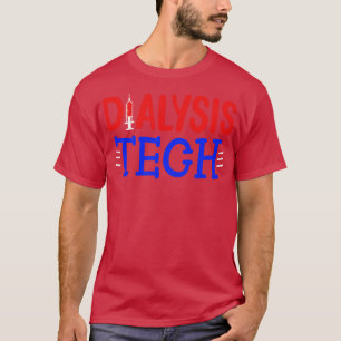 T-shirt Technicien en néphrologie de la technologie de dia