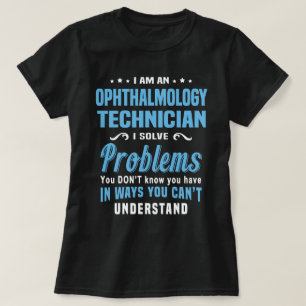 T-shirt Technicien en ophtalmologie