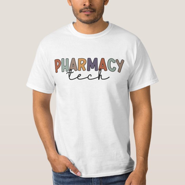 T-shirt Technicien en pharmacie (Devant)