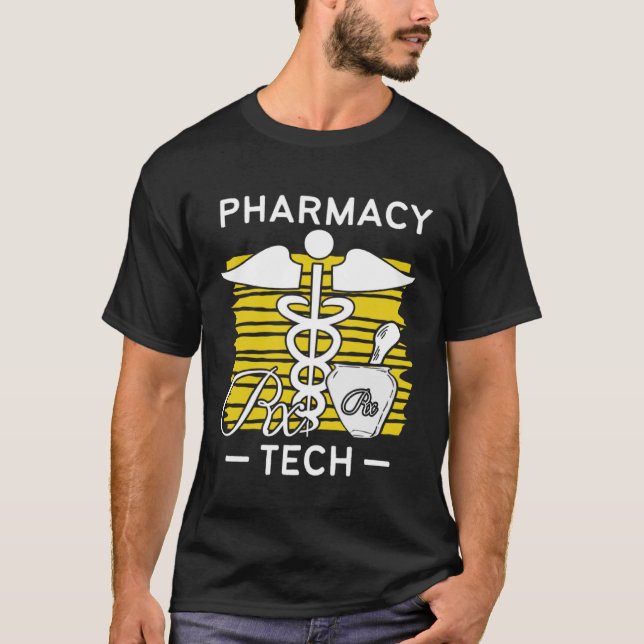 T-shirt Technicien en pharmacie (Devant)