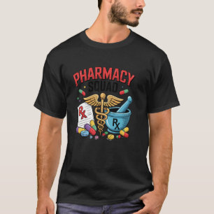 T-shirt Technicien en pharmacie drôle CPhT assistant pharm