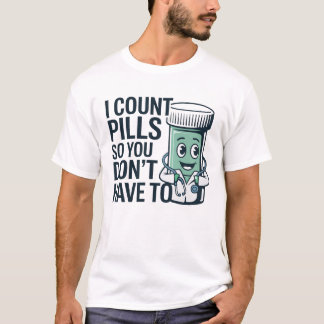 T-shirt Technicien en pharmacie drôle CPhT PTCE Pharmacien
