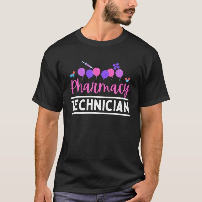 T-shirt Technicien en pharmacie Funny Nurse Pharmacist Hap (Devant)
