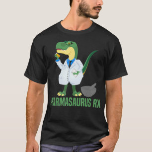 T-shirt Technicien en pharmacie Pharmasaurus RX Di