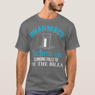 T-shirt Technicien en pharmacie PTPharmacy Payer les factu