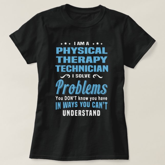 T-shirt Technicien en physiothérapie (Design devant)