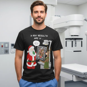 T-shirt Technicien en radiographie de Noël Drôle de Père N
