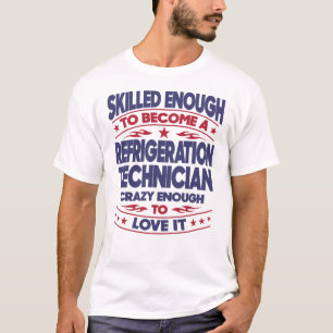 T-shirt Technicien En Réfrigération Assez Compétent