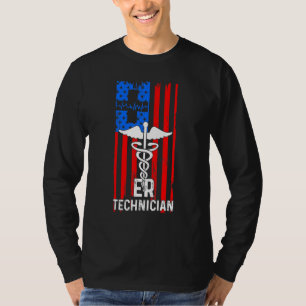 T-shirt Technicien Er Salle D'Urgence Tech 37