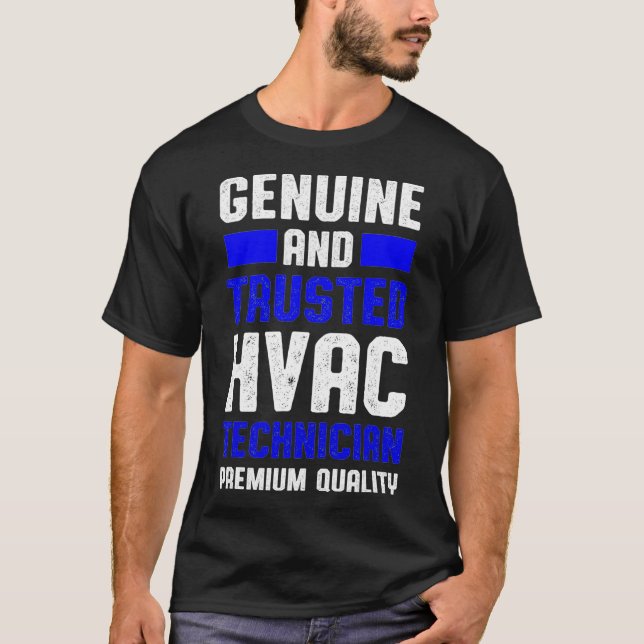 T-shirt Technicien HVAC Confiance Funky Tech HVAC (Devant)