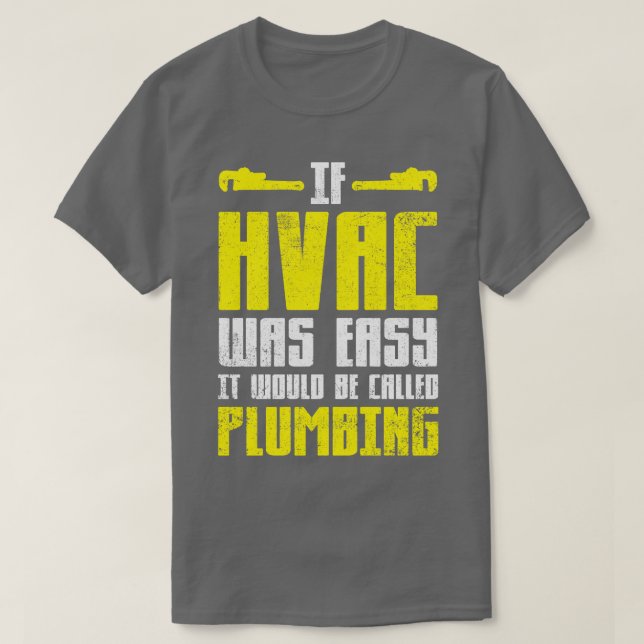 T-shirt Technicien HVAC Vintage (Design devant)