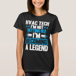 T-shirt Technicien HVAC Vintage HVAC Tech Ne Se Fait Pas V