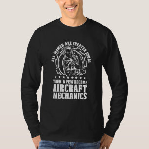 T-shirt Technicien Ingénieur Mécanicien d'aéronef