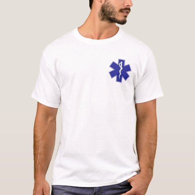 T-shirt Technicien médical d'urgence EMT EMS paramédicaux (Devant)